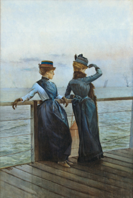 Painting - Expectation, ROSSI, Alexander M, 1875