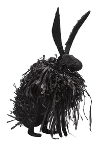 Sculpture - Moon shadow (black hare), WEAVER, Louise, 2019