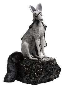 Sculpture - Moonlight becomes you (silver fox), WEAVER, Louise, 2019