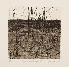 Print, Denton, Chris, Burnt Landscape XII, 1989