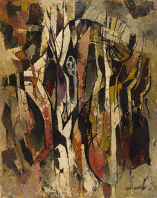 Painting, Docking, Shay, Through the Bush, 1963