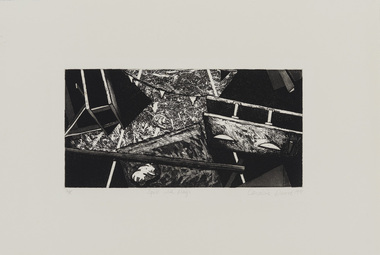 Print, Durre, Caroline, Spill with Flags, 1991