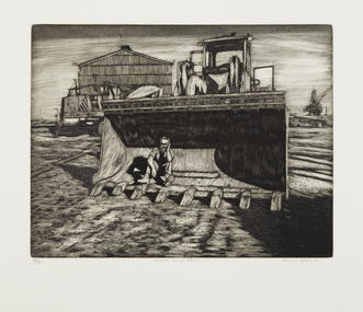 Print, Gittoes, George, Front End Crib, 1991