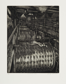 Print, Gittoes, George, Grinding Mill, 1991