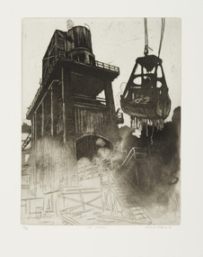 Print, Gittoes, George, The Tower, 1991