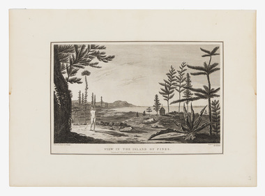 Print, Hodges, William (after), View in the Island of Pines, 1777