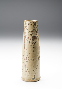 Ceramic, Hughan, Harold, Tall Vase with Tapering Lip, Undated