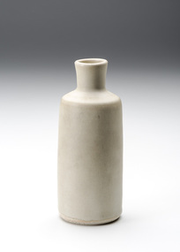 Ceramic, Hughan, Harold, Tall-necked, Straight-sided Vase, Undated