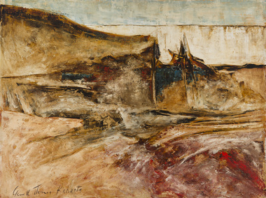 Painting, Jones-Roberts, Gareth, Landscape, c.1960
