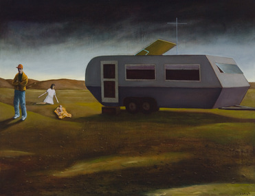 Painting, Keeling, David, Hinterland, 1994