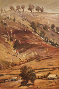 Painting, Lillicrapp, Maisie, Man's Influence, 1982