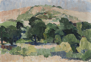 Painting, Luxford, Celia Lewis, The Homestead on the Hills, 1960