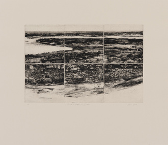 Print, Macpherson, Adelaide, Land & Water - Lakes, 2018