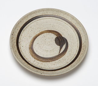 Ceramic, Major, Edwin, Platter, 1969
