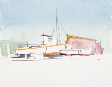 Painting, Markham, Arthur, Untitled, c.1970s-80s