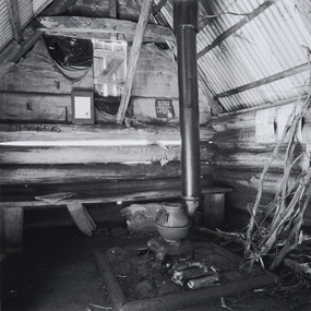 Photograph, Oldfield, David, Dibbin's Hut, Cobungra River, 2000