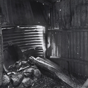Photograph, Oldfield, David, Dunsmuir's Hut, Mount Wellington, 1993