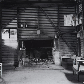 Photograph, Oldfield, David, Faithfull's Hut, Buckety Plain, 1993
