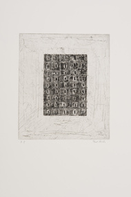 Print, Partos, Paul, Abstract Form, 1980