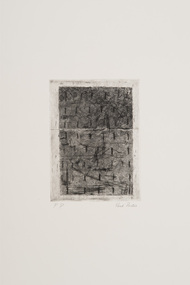 Print, Partos, Paul, Abstract Form, 1981