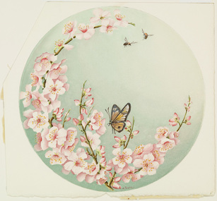 Painting, Payne, Harold T, Almond Blossom, 1981