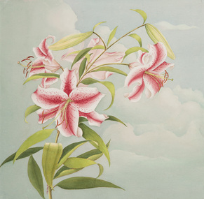 Painting, Payne, Harold T, Radiant Floral, Undated