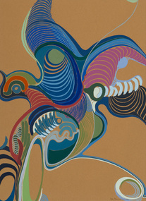 Painting, Perrins Shaw, Peggy, Jamshyd's Seven Ringed Cup, 1977