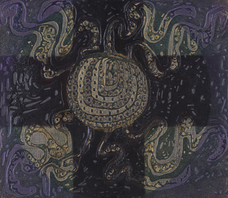 Painting, Piggott, Owen, Octopus, 1973-74