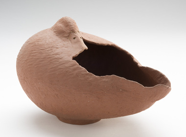 Ceramic, Potts, Hedley, Terracotta Duck, 1980