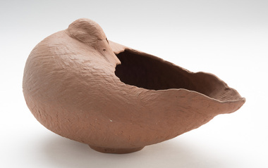 Ceramic, Potts, Hedley, Terracotta Duck 2, 1980