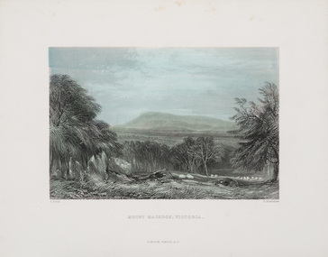 Print, Prout, John Skinner (after), Mount Macedon, Victoria, c.1873
