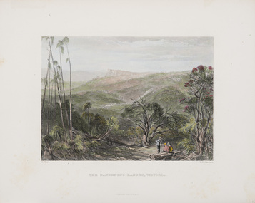 Print, Prout, John Skinner (after), The Dandenong Ranges, Victoria, c.1873