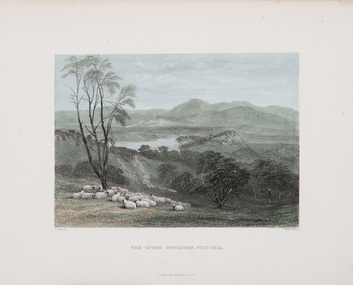 Print, Prout, John Skinner (after), The Upper Goulbourn, Victoria, c.1873