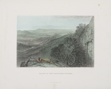 Print, Prout, John Skinner (after), Valley of the Goulbourn, Victoria, c.1873
