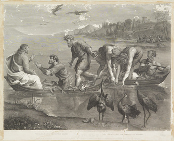 Print, Raphael (after), The Miraculous Draught of the Fishes, 1824