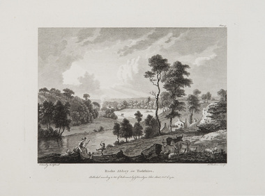 Print, Sandby, Paul (after), Roche Abbey in Yorkshire, 1780
