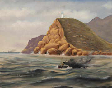 Painting, Schell, Frederic B. (after), Wilson's Promontory, c.1880s-90s