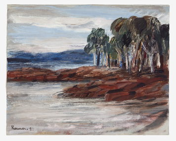 Painting, Shannon, Michael, Coastal Landscape, 1980