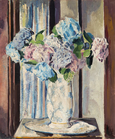 Painting, Shore, Arnold, Flowers (Hydrangeas), 1940