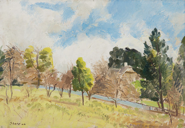 Painting, Shore, Arnold, Timblebury, Mt. Macedon, 1946