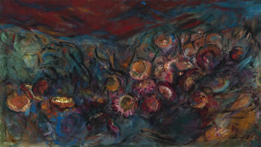 Painting, Slavik, Danica, Creating a Mood, 1983
