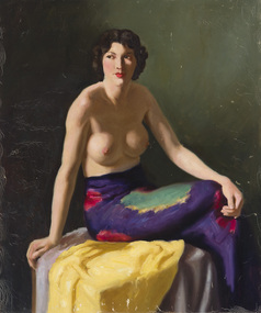 Painting, Struss, Elsie, Seated Woman, c.1929-33