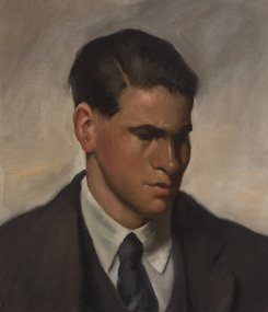 Painting, Struss, Elsie, Head Study - Male, c.1929-33