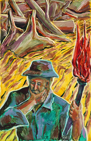 Painting, Thomas, Matthew, Burn Off [III], 1994