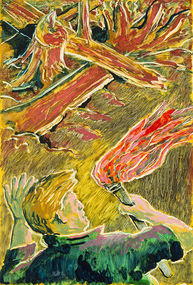 Painting, Thomas, Matthew, Burn Off [IV], 1994