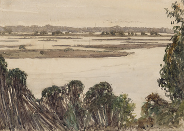 Painting, Traill, Jessie, Untitled (near Mallacoota), 1923