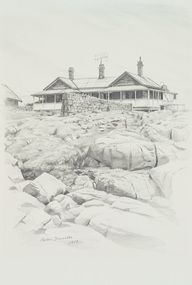 Work on Paper, Trusler, Peter, Light Keeper's House, Gabo Island, 1977
