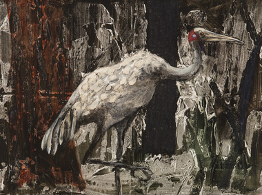 Painting, Tucker, Albert, Brolga in the Bush, c.1963