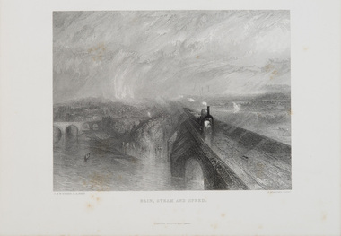 Print, Turner, J.M.W. (after), Rain, Steam and Speed, c.1859-78