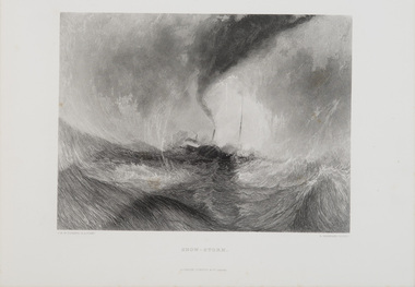Print, Turner, J.M.W. (after), Snow-Storm, c.1859-78